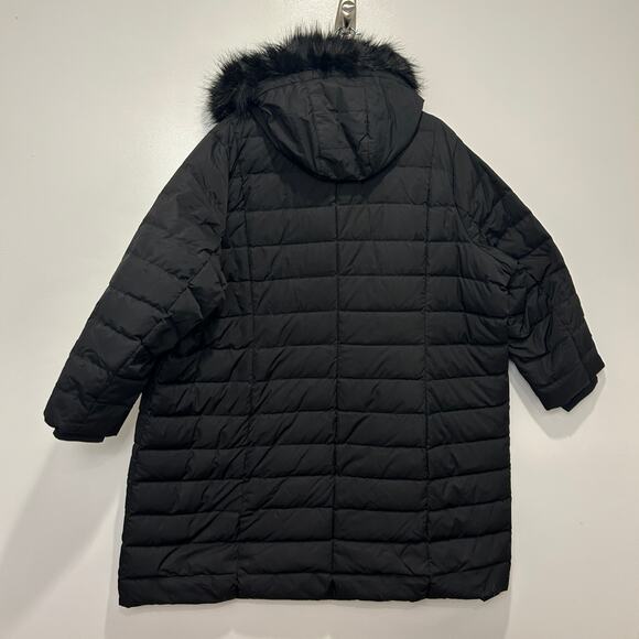 NWT Lands' End Women's Plus Size Down Winter Coat Size 3X 650 Fill - Picture 3 of 12